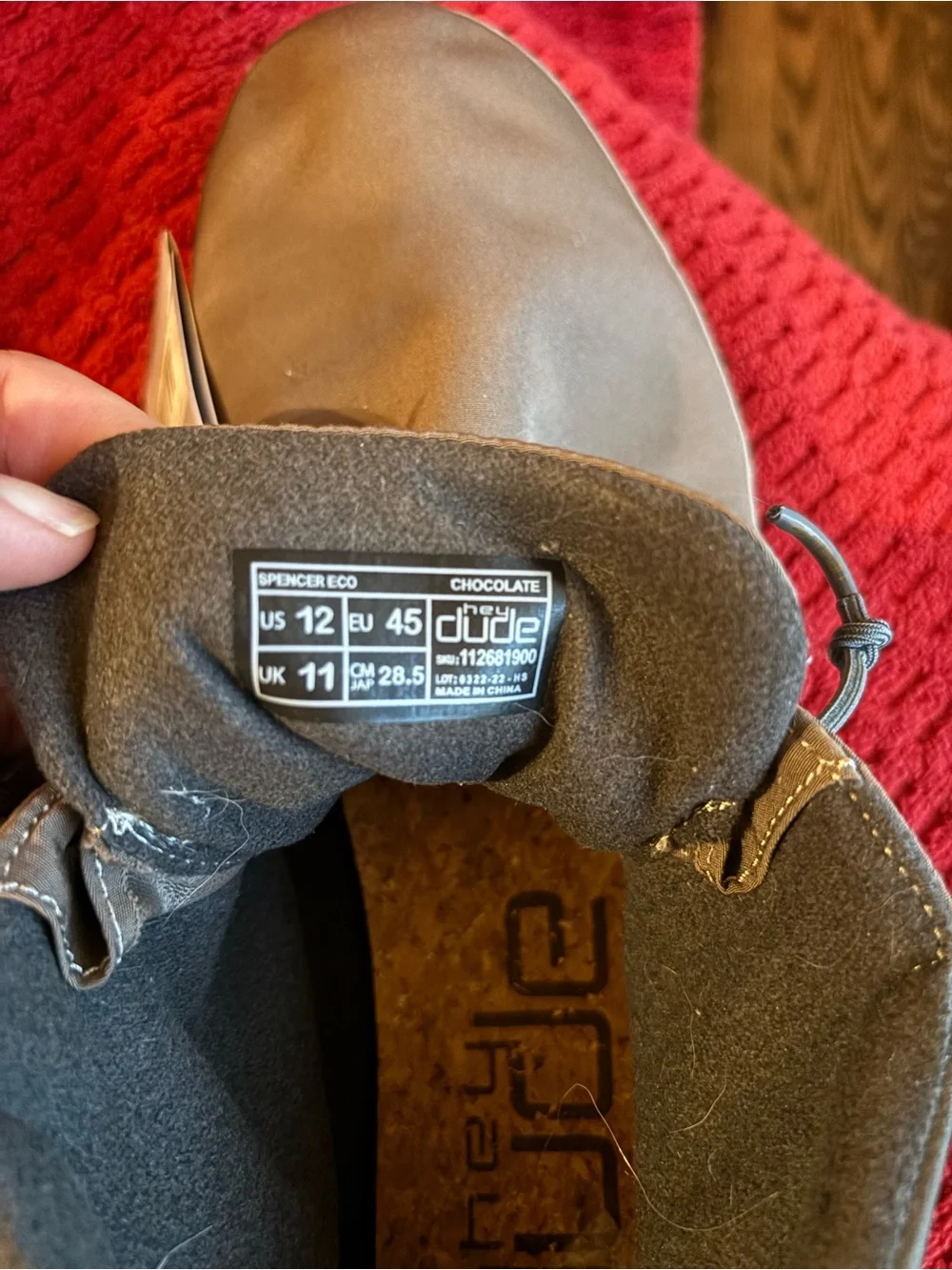 Hey Dude Men's Brown Chukka Boots with Tan Sole- NWT